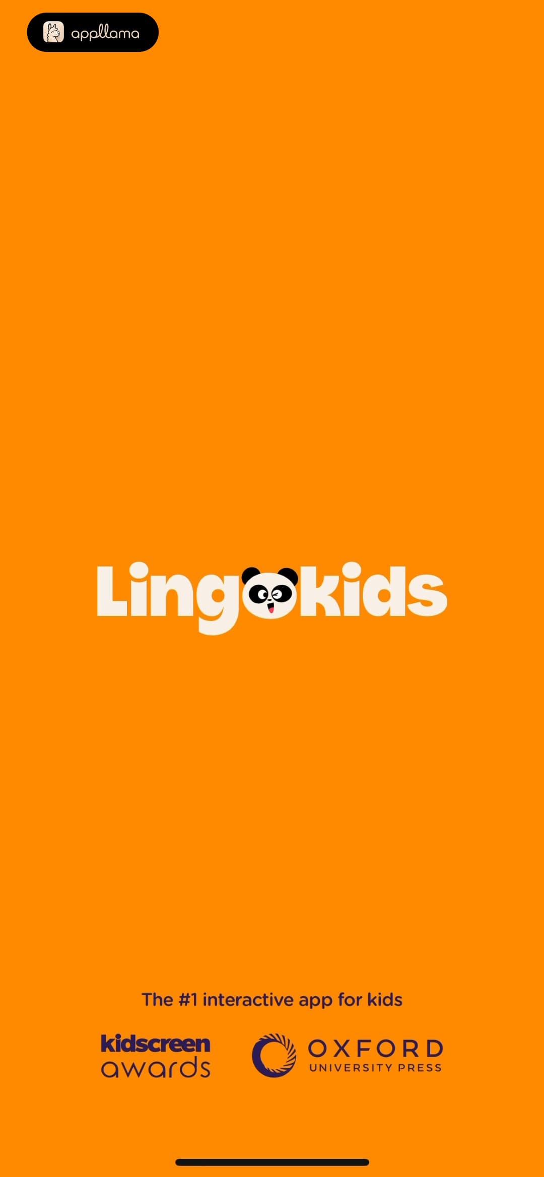 Lingokids: Games & Shows home screen