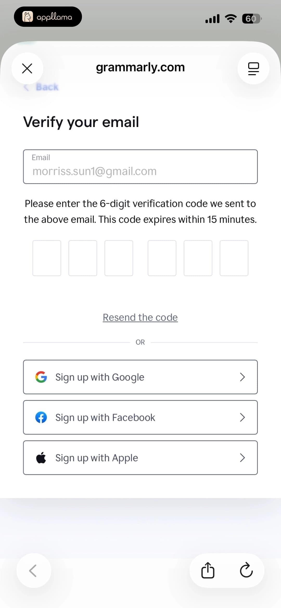 Email Verification