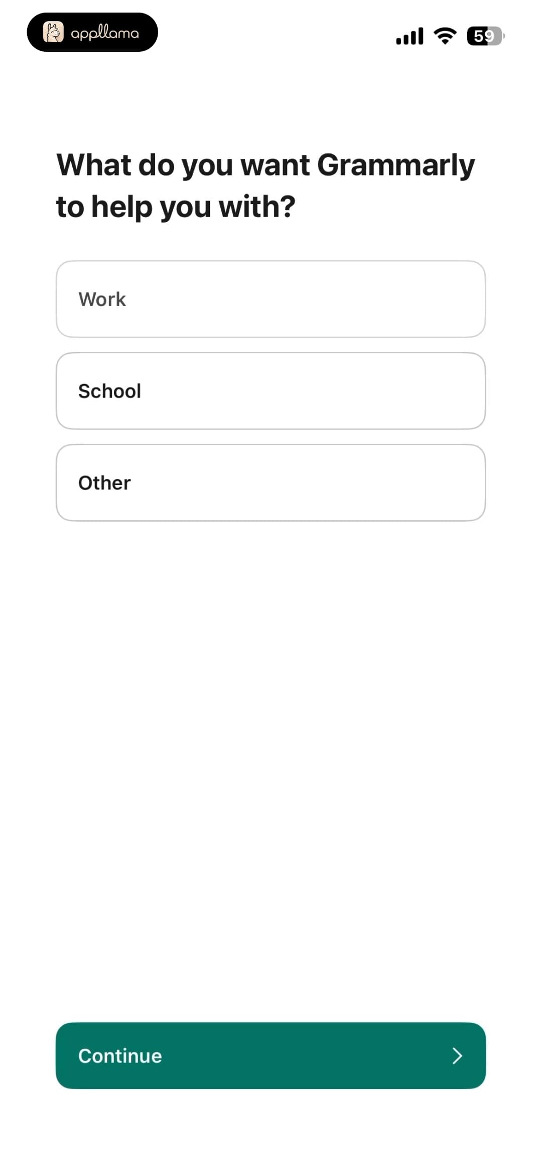 Use Case Selection