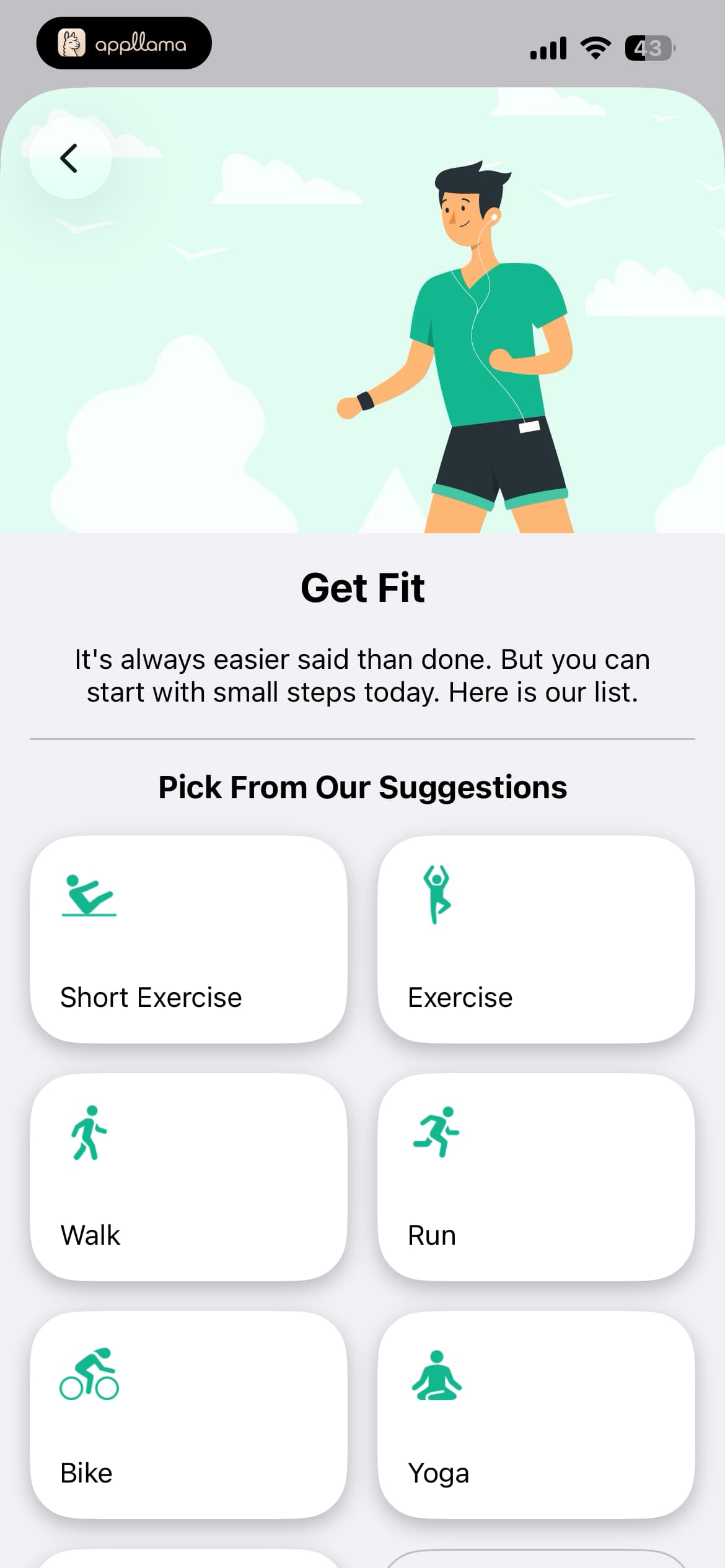 Goal Plan Setup