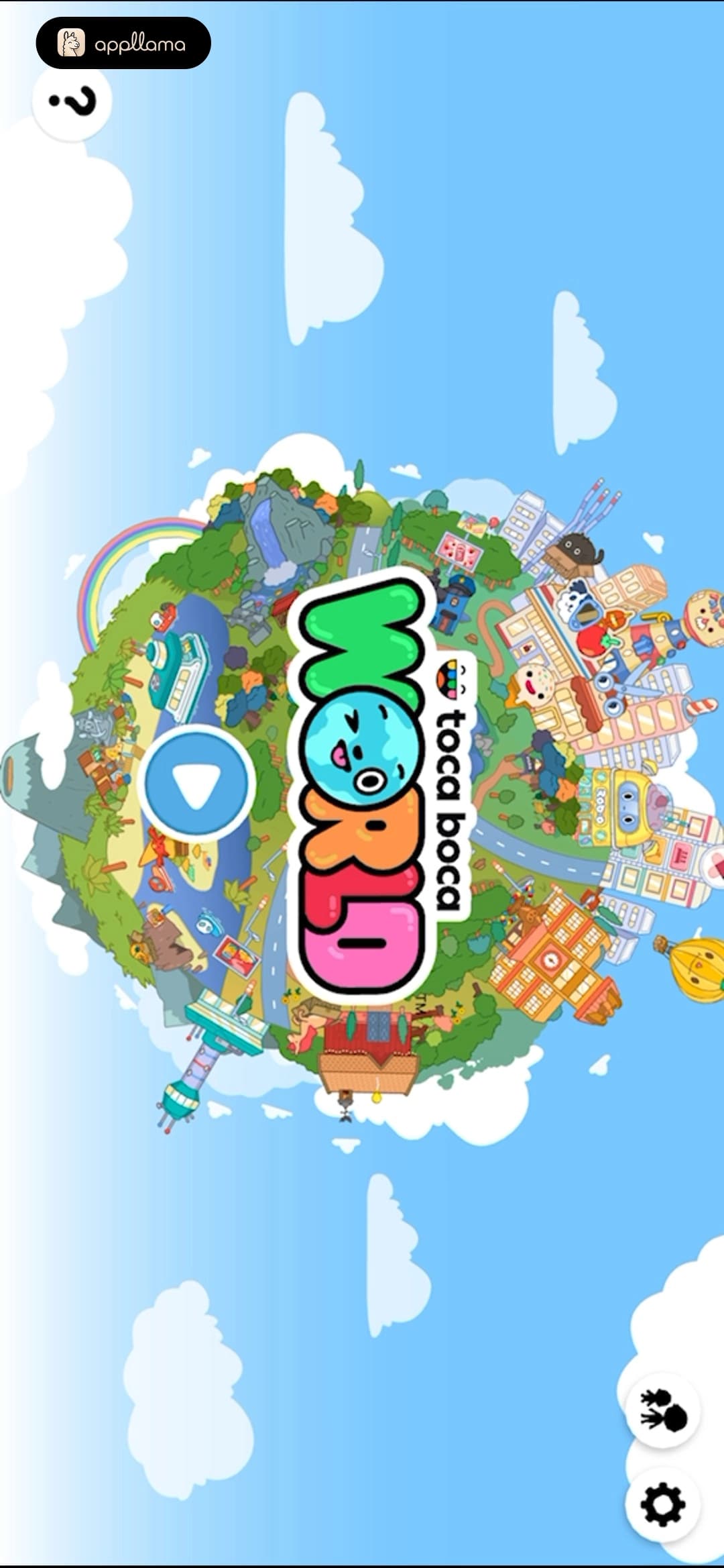 Toca Boca World: Game & Play home screen
