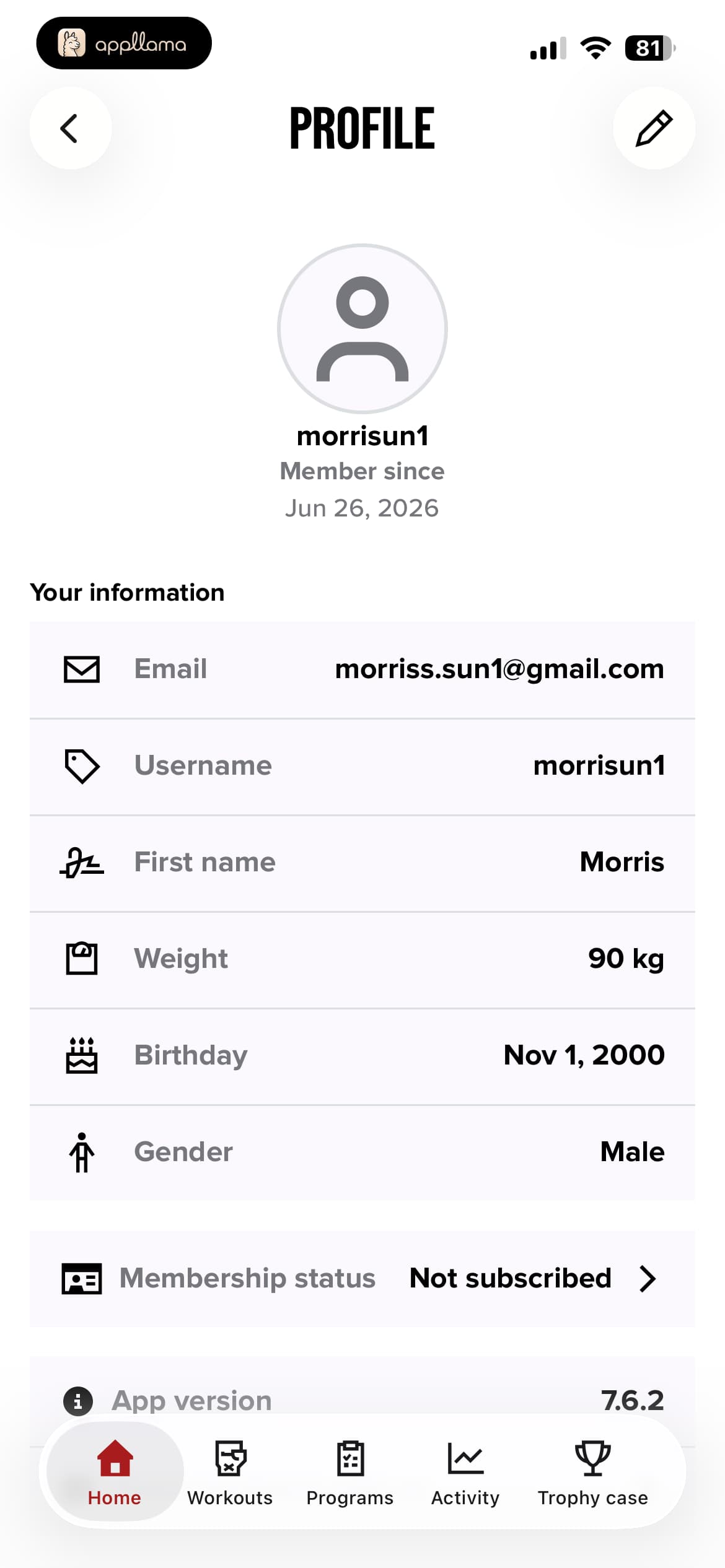 Profile Overview