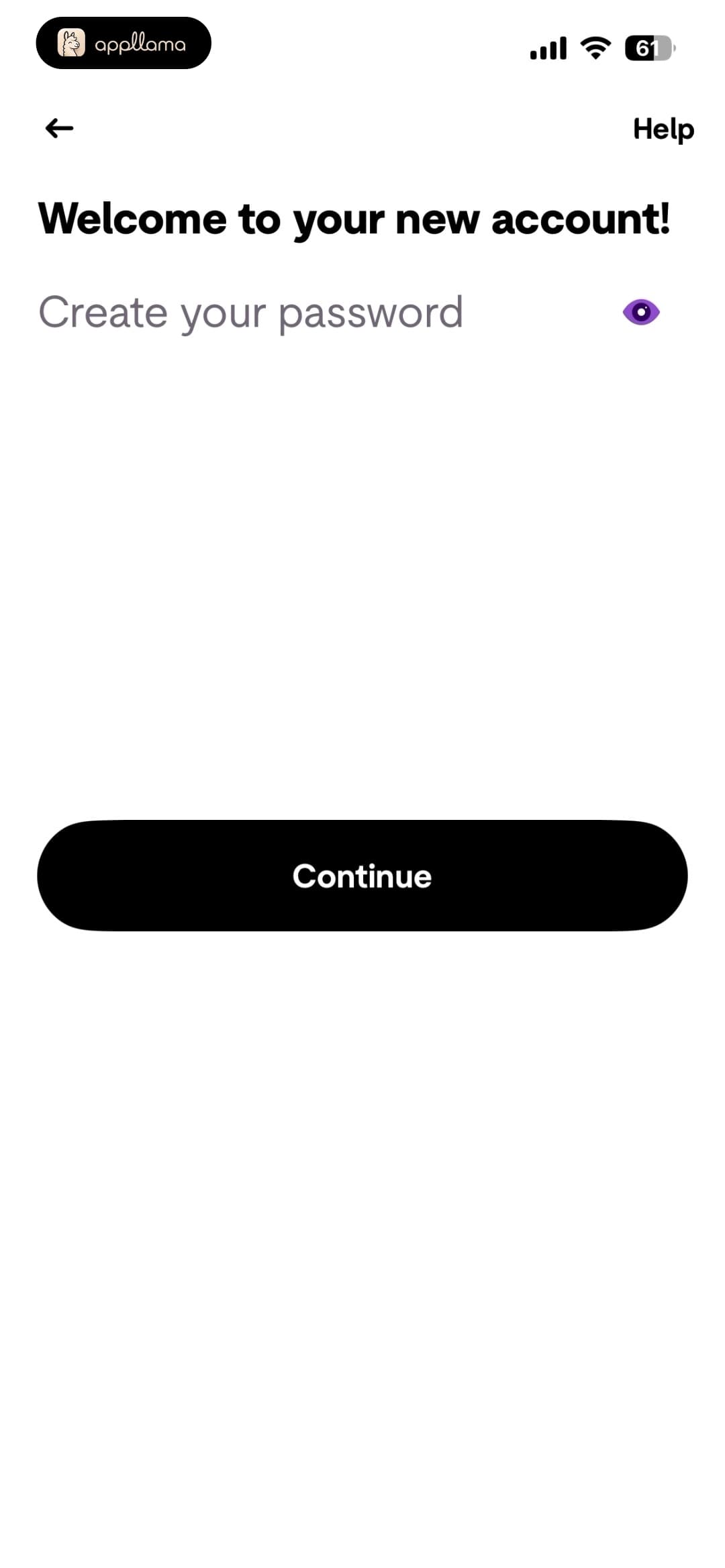 Password Creation