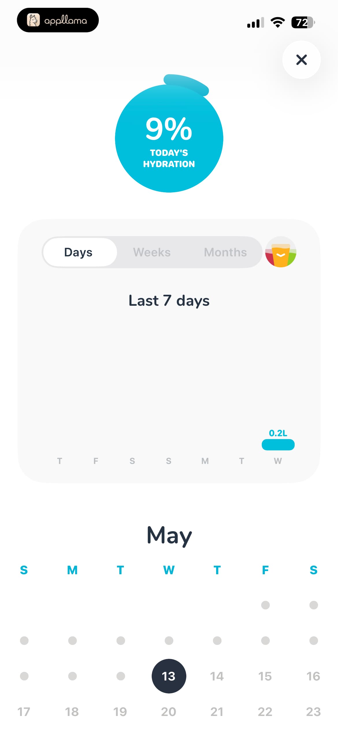 Progress Calendar