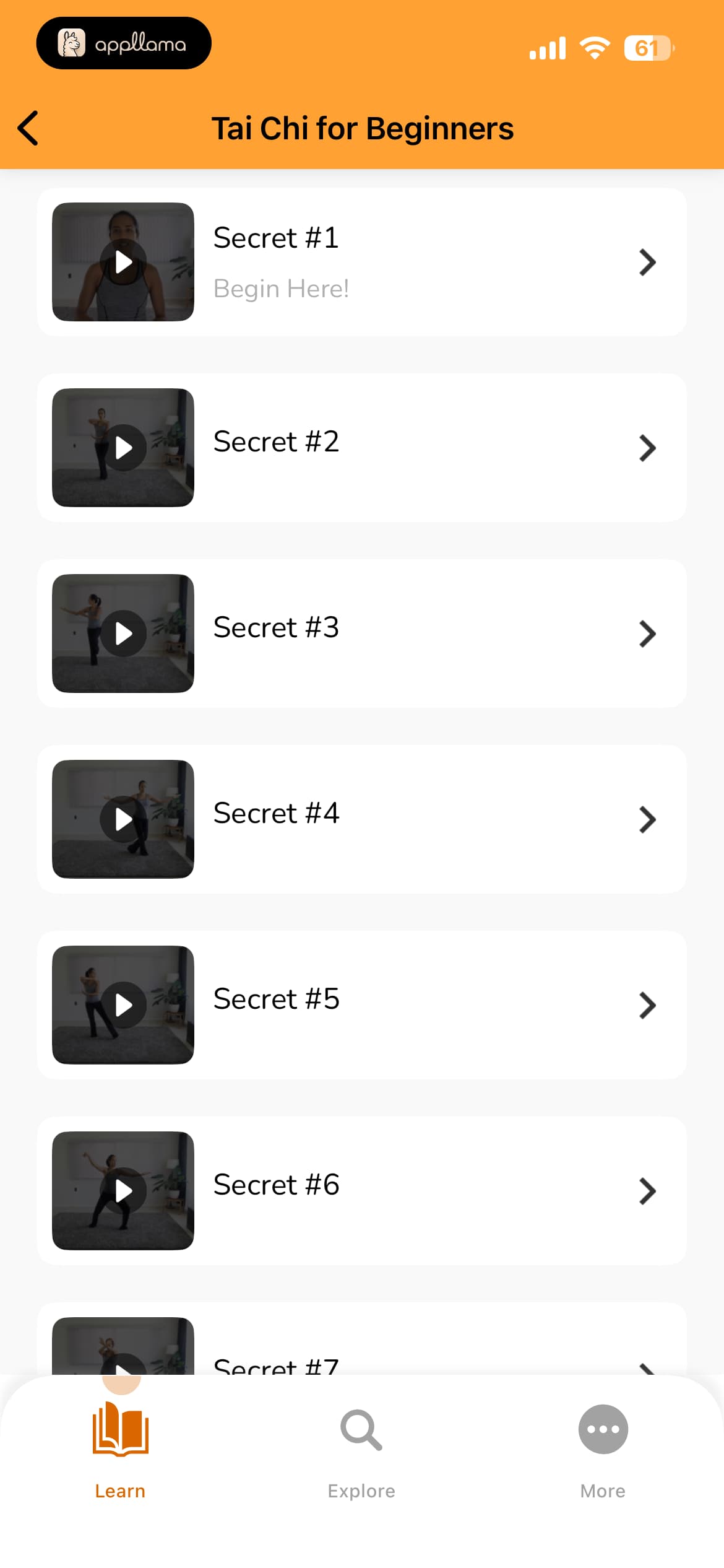 Video Lesson List