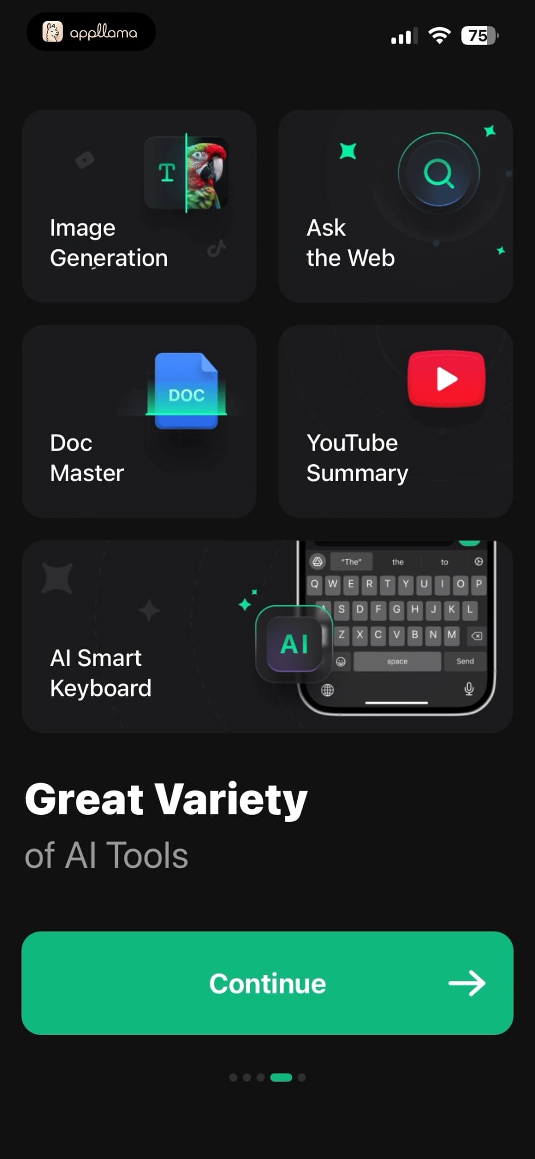 Onboarding Tool Variety