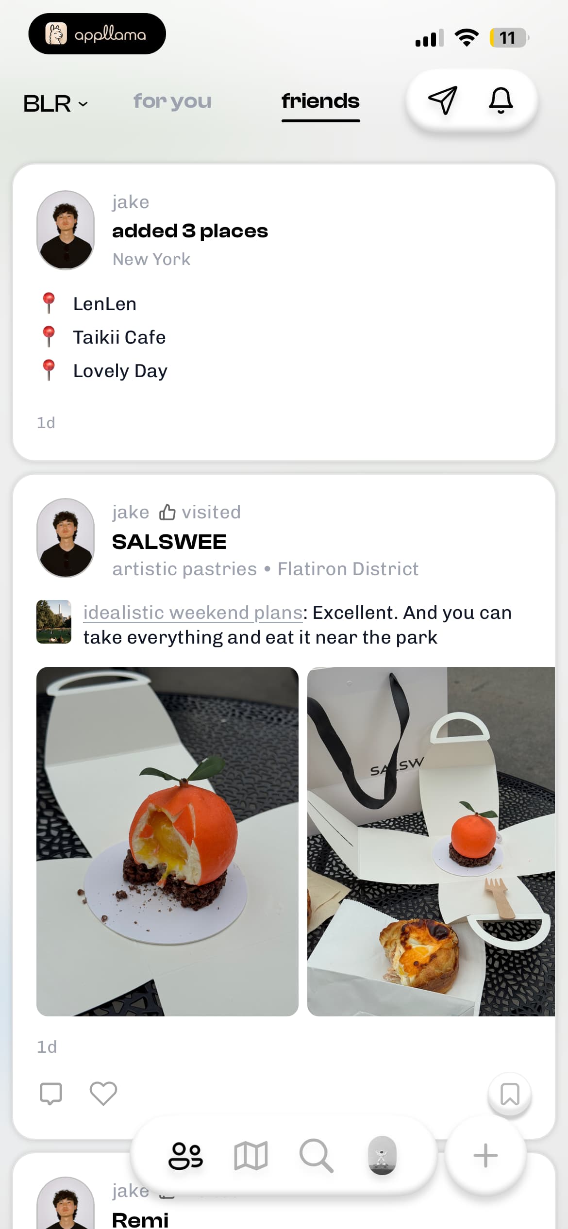 Friends Activity Feed