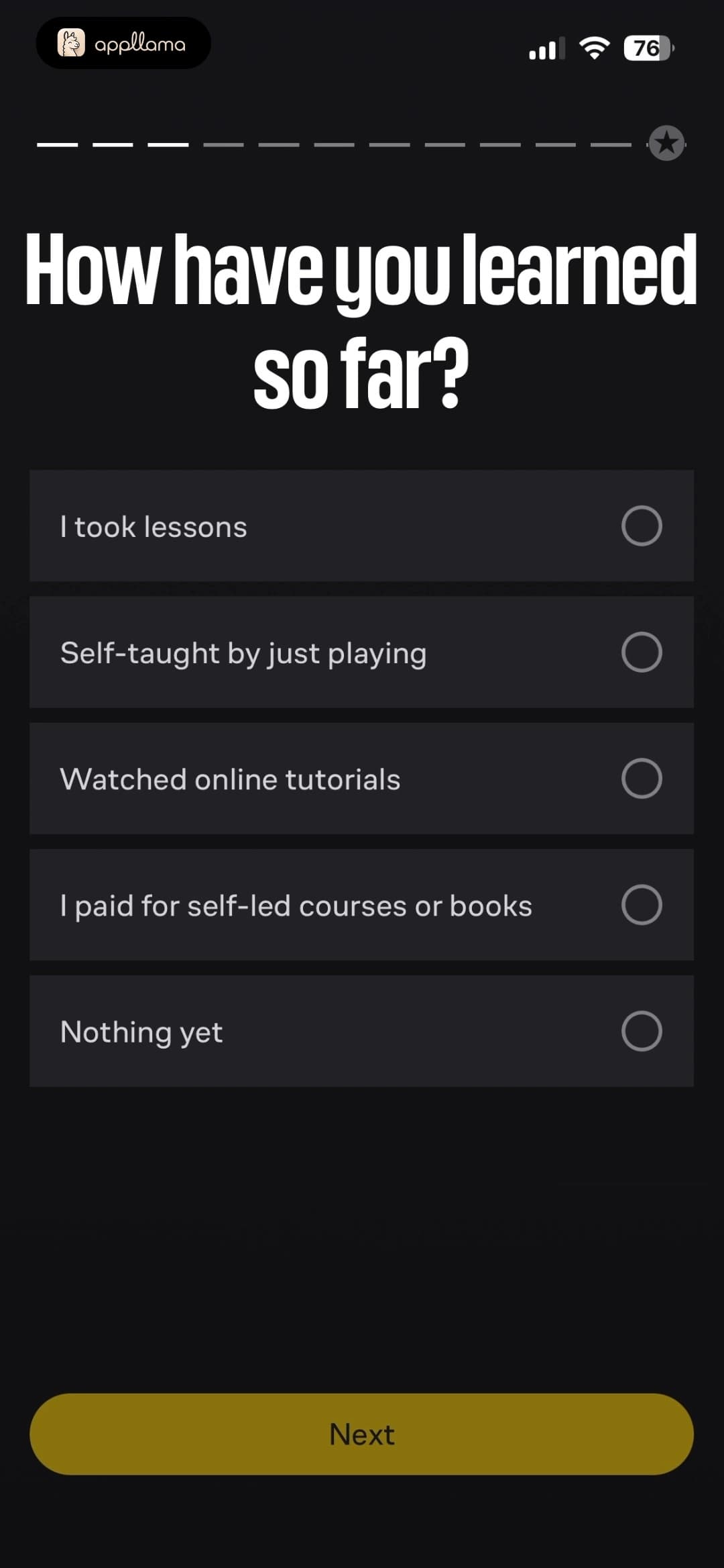Learning History