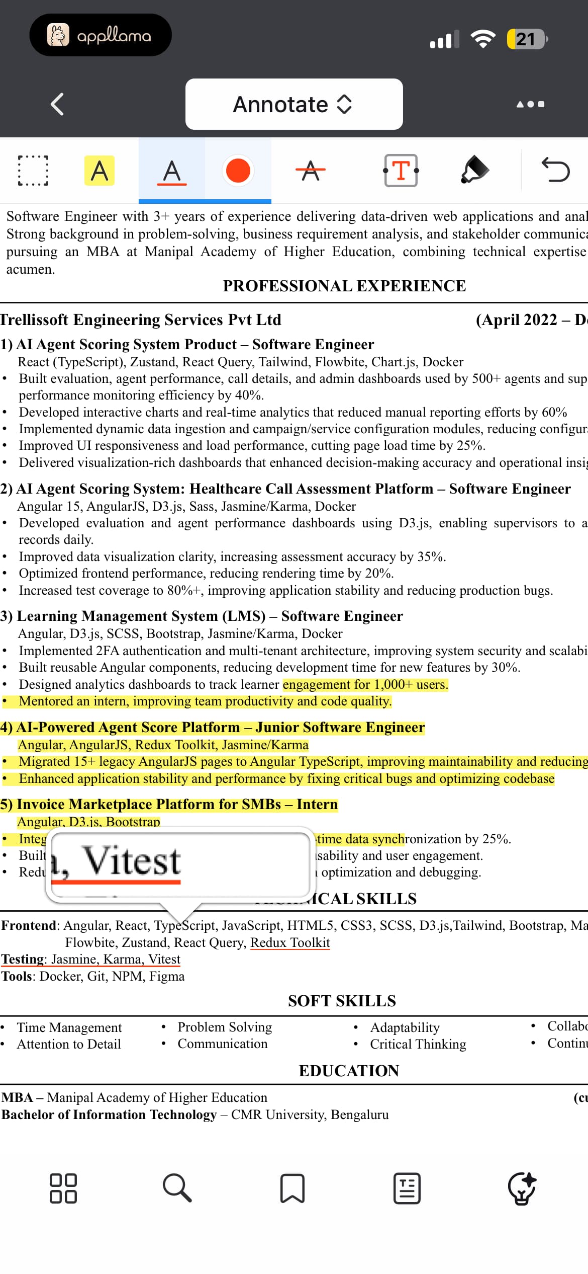 PDF Text Note