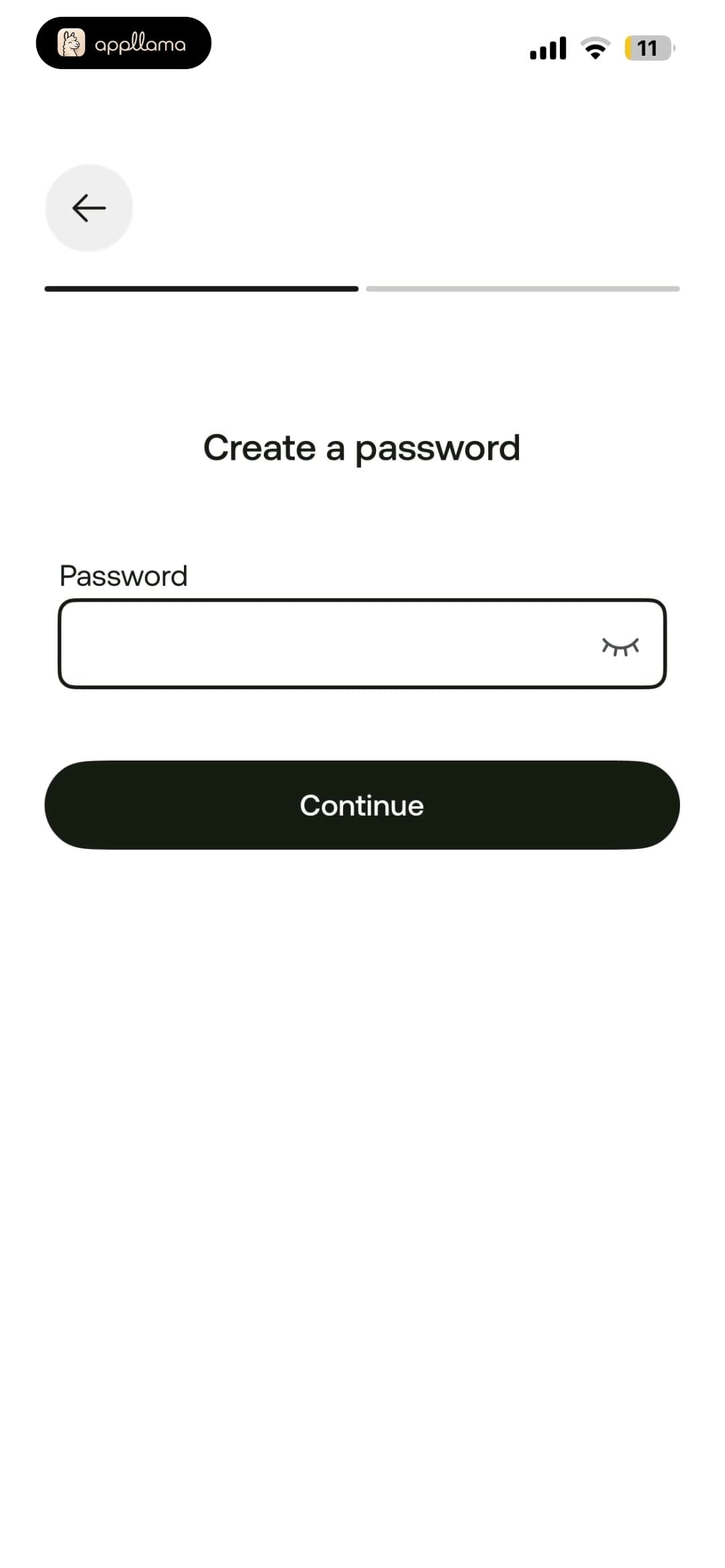 Password Creation