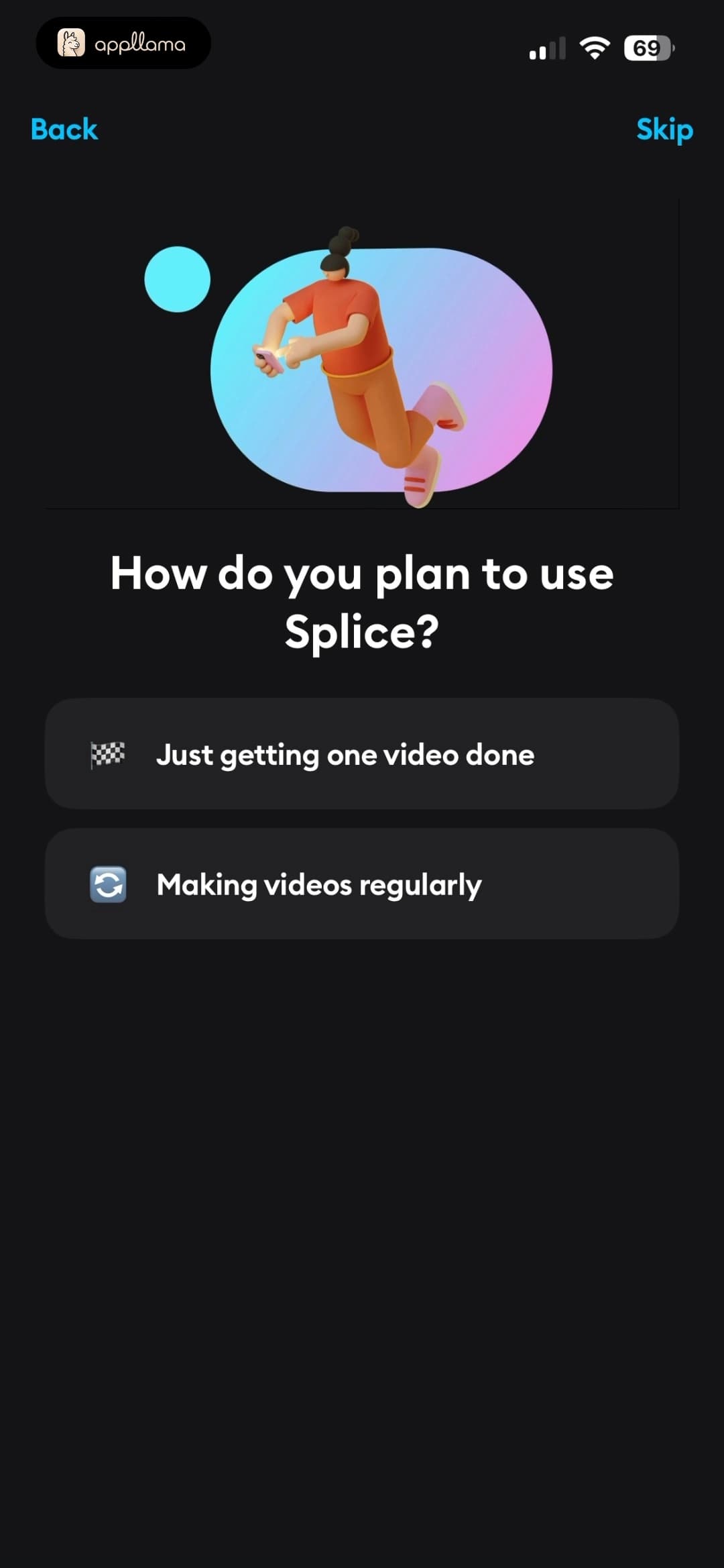 Usage Intent Survey