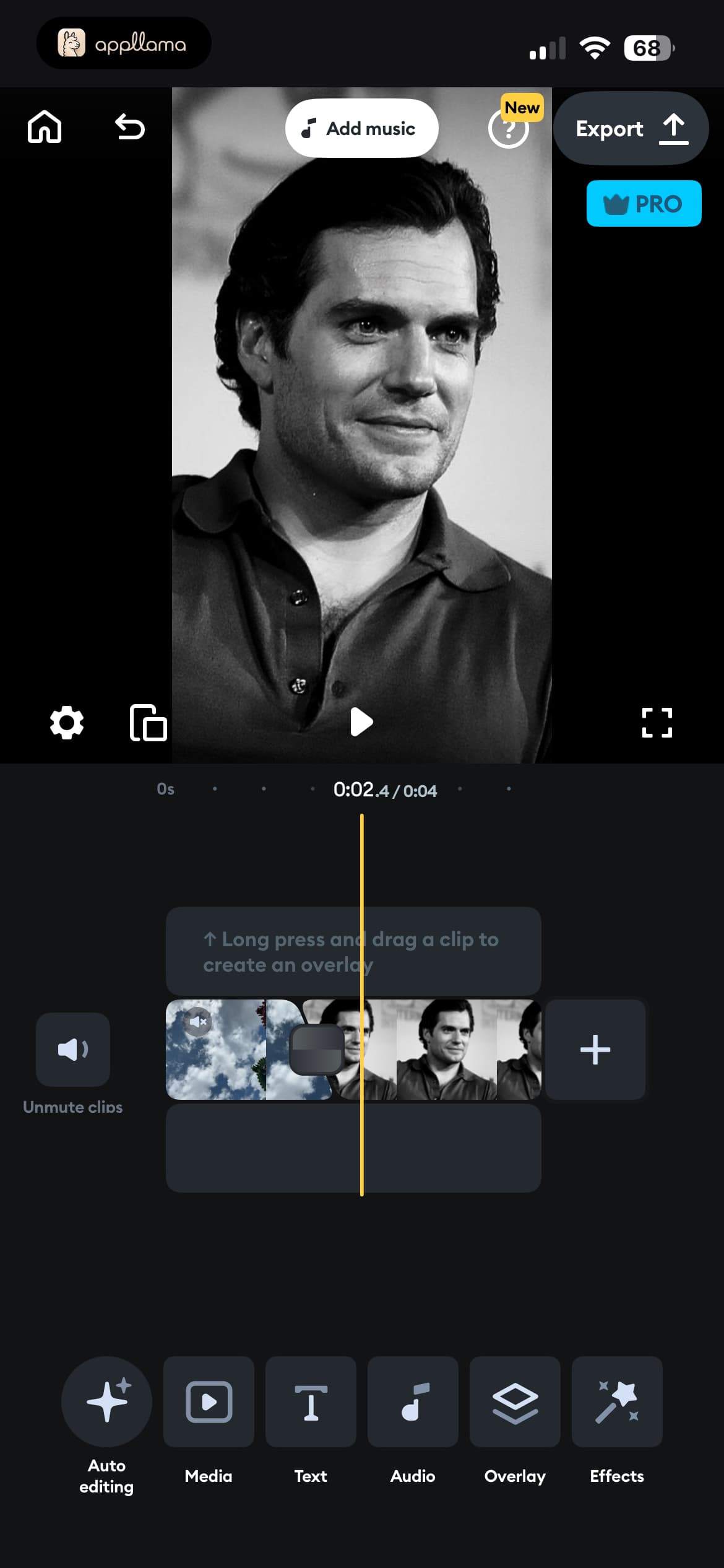 Editor Timeline