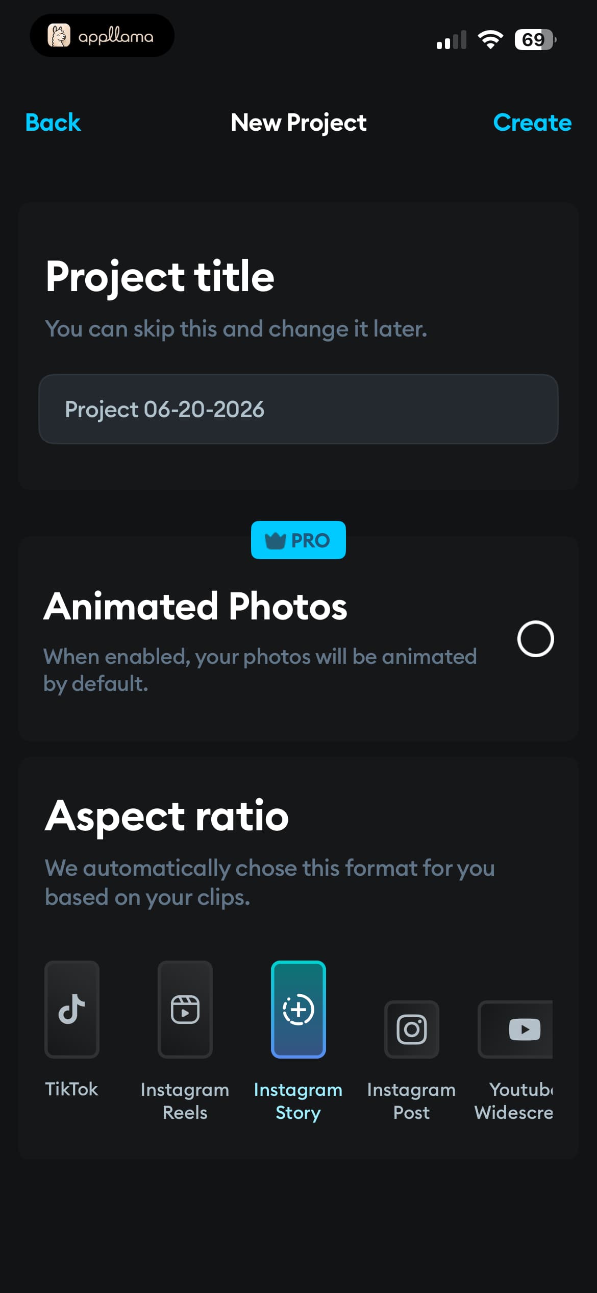 New Project Setup