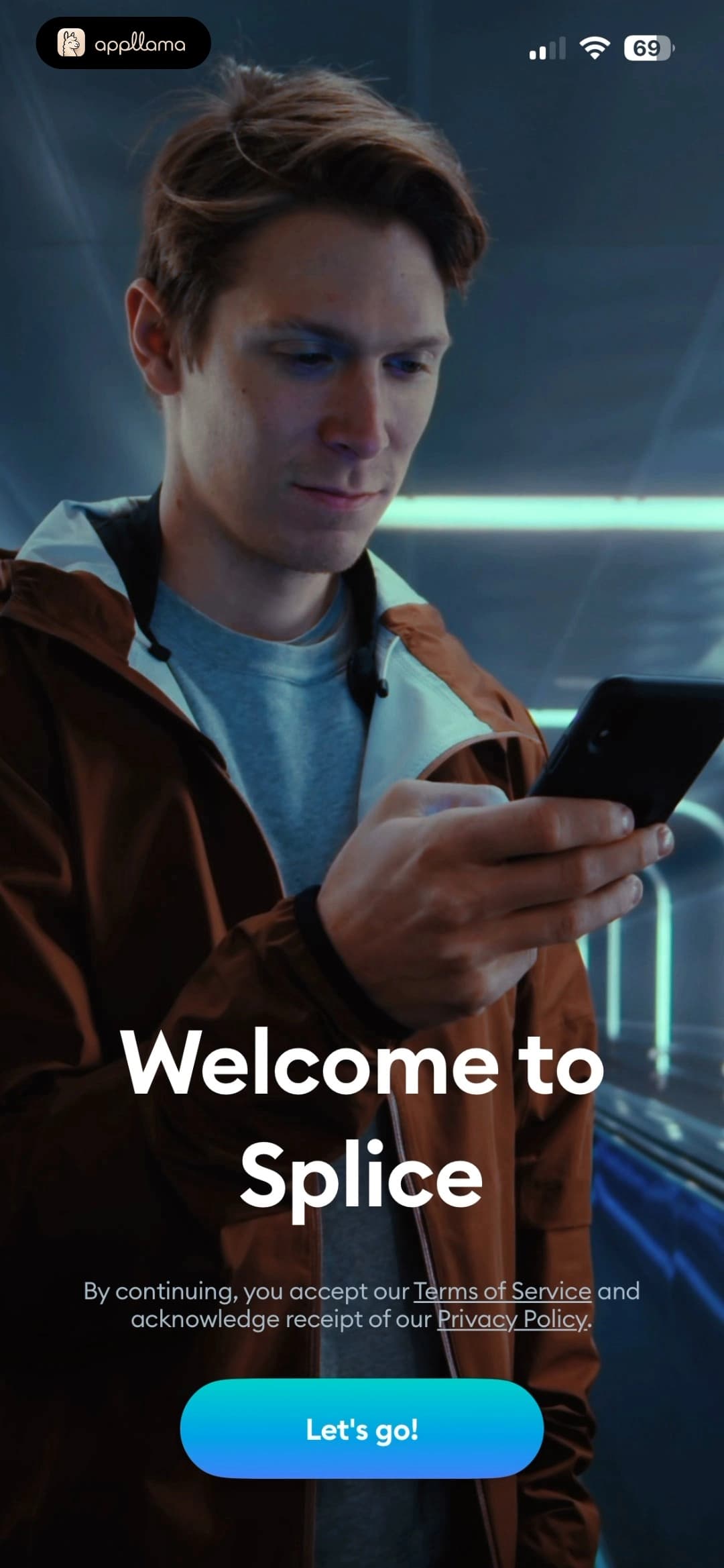 Splice - Video Editor & Maker home screen