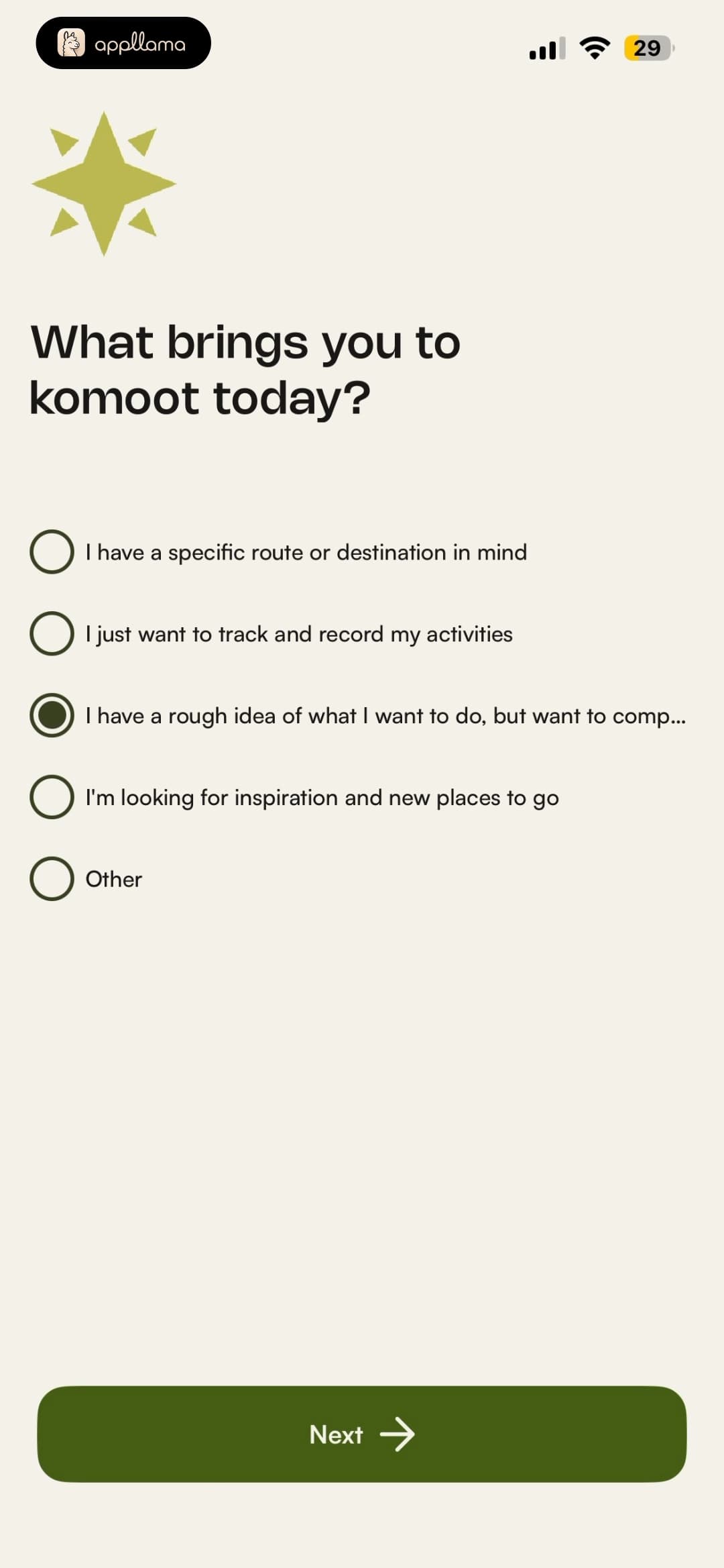 Motivation Survey