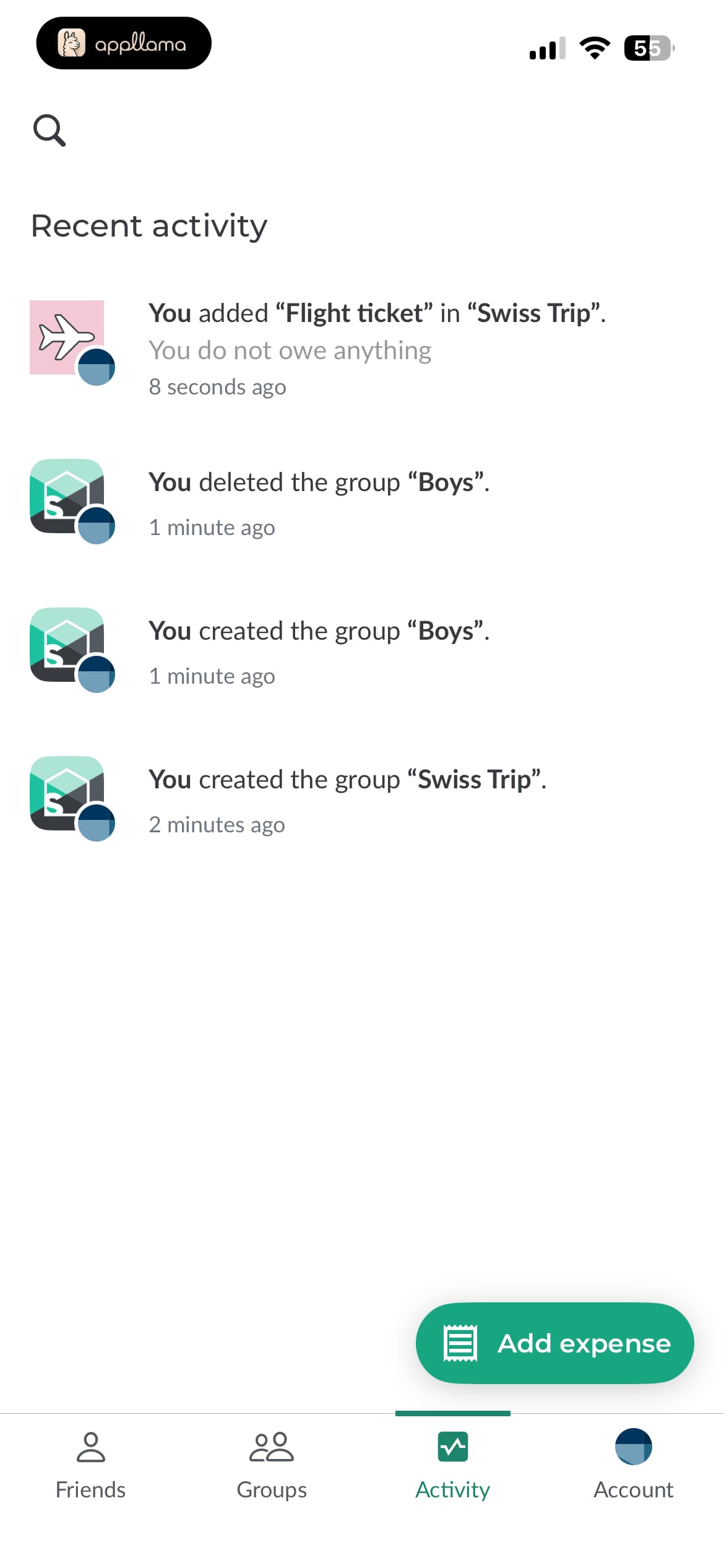 Activity Feed