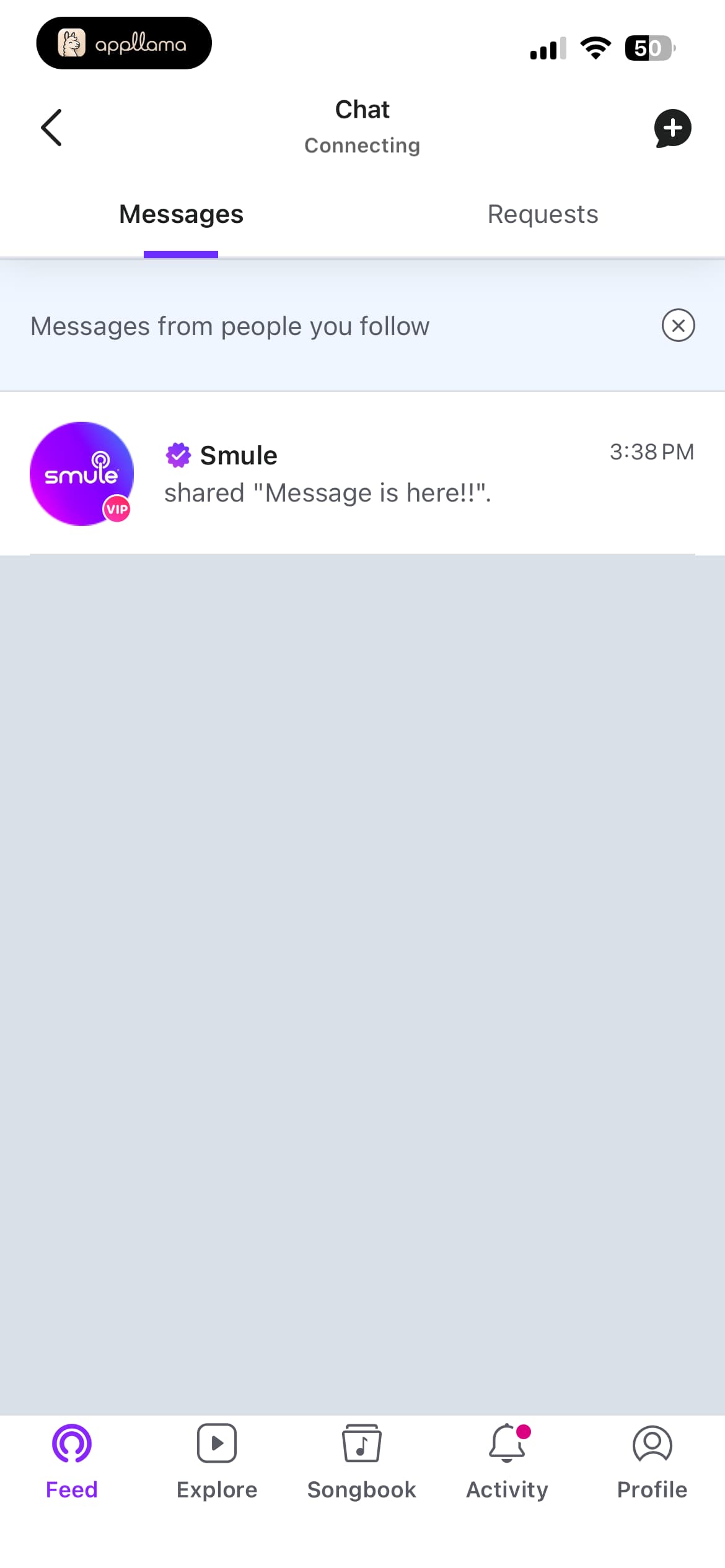 Messages Inbox