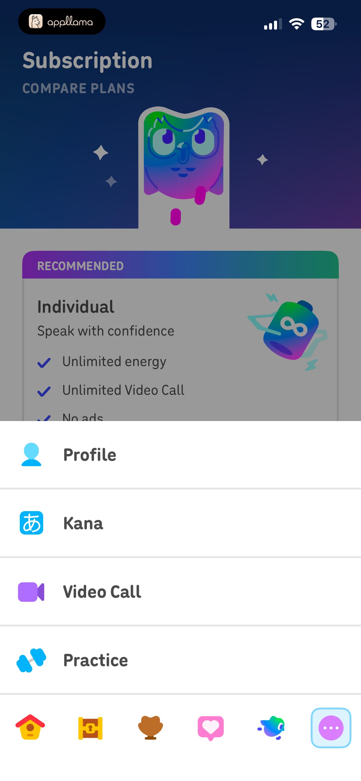 Subscription Account Plan