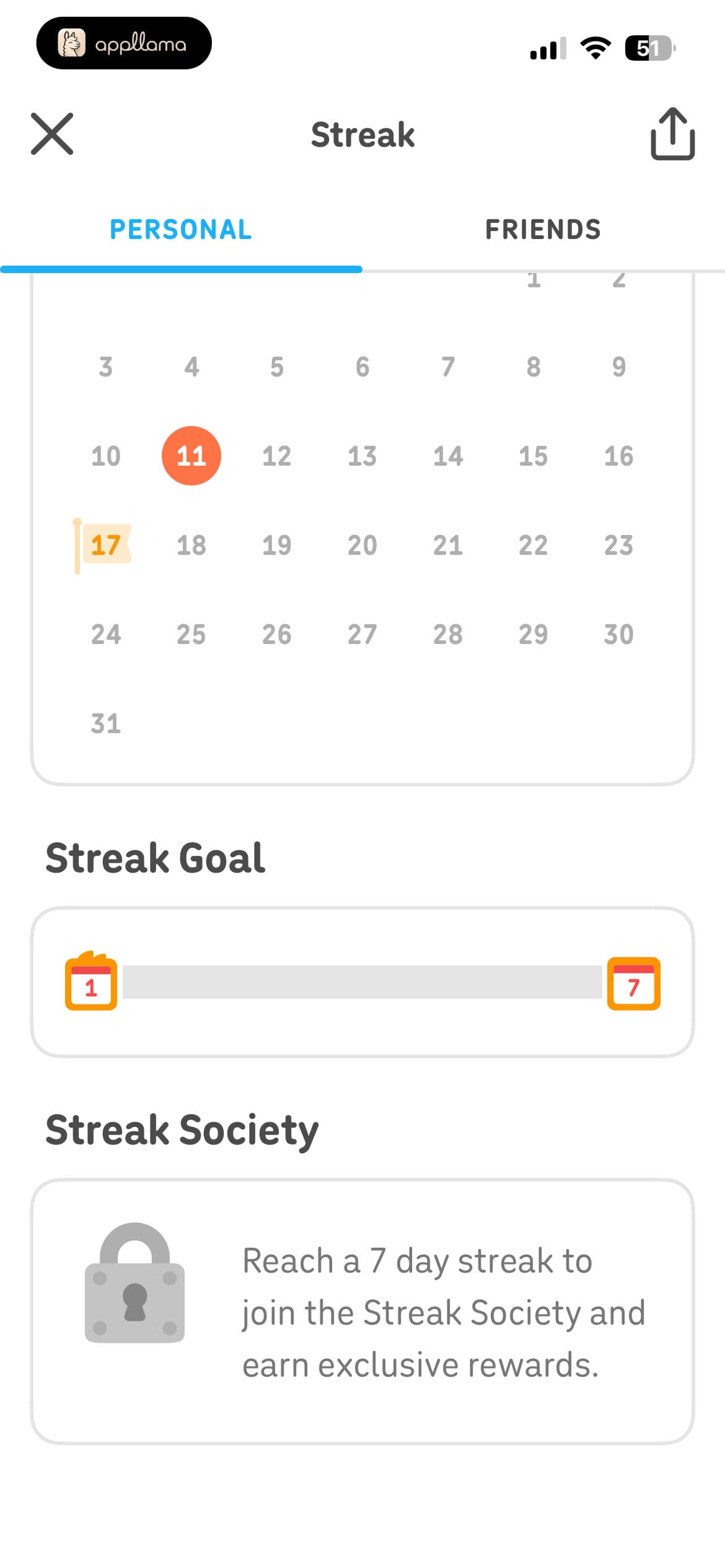 Streak Friends
