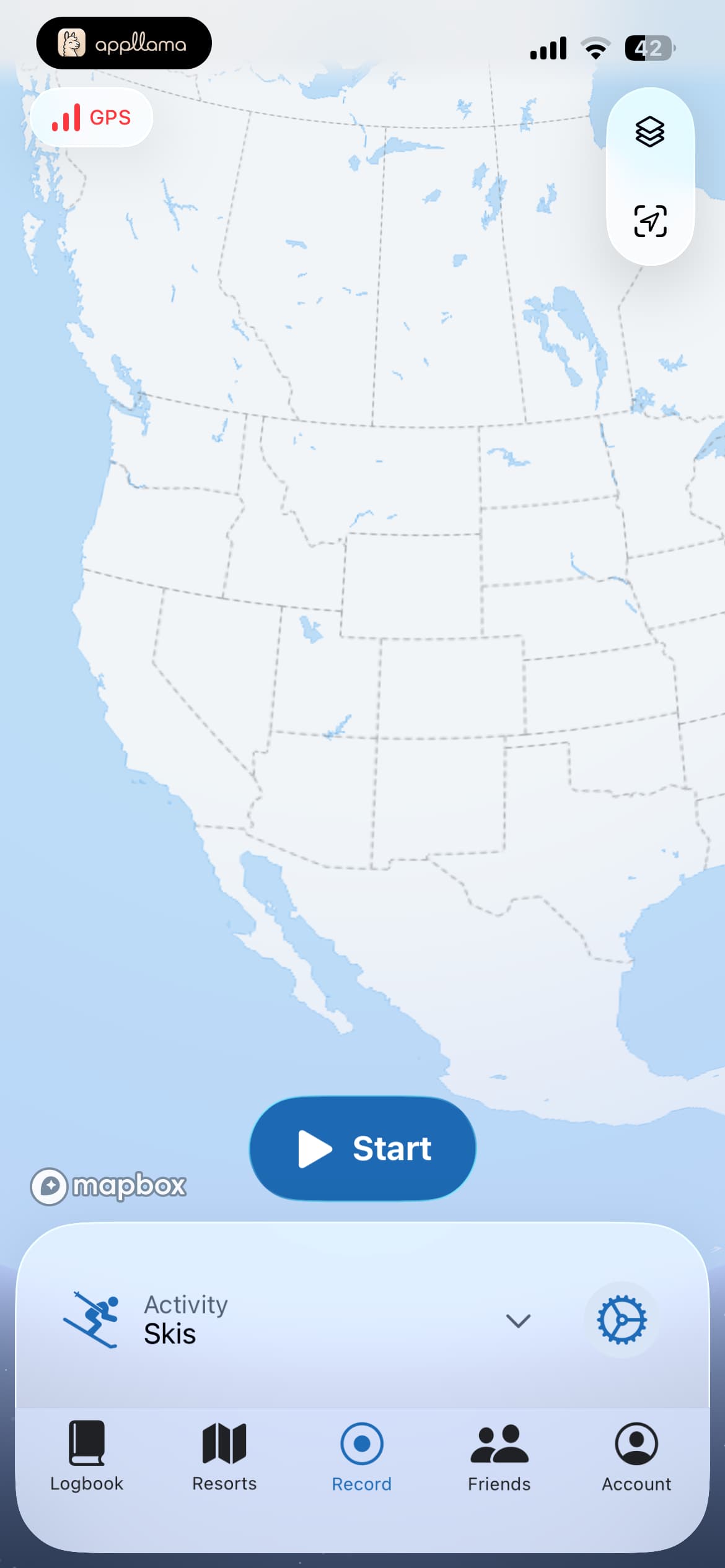 Recording Map Home