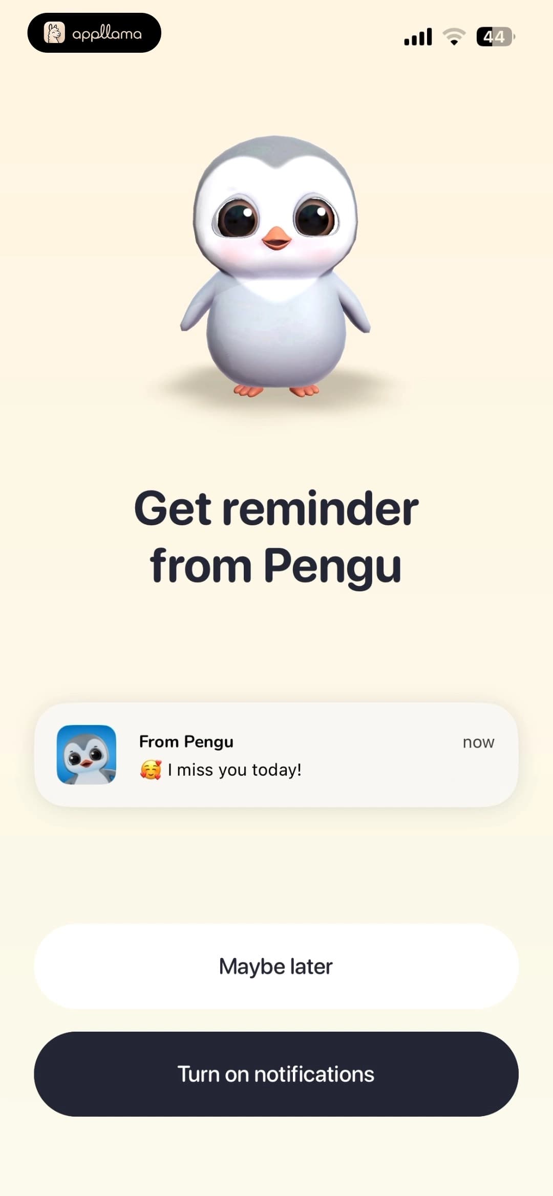Notification Opt-In
