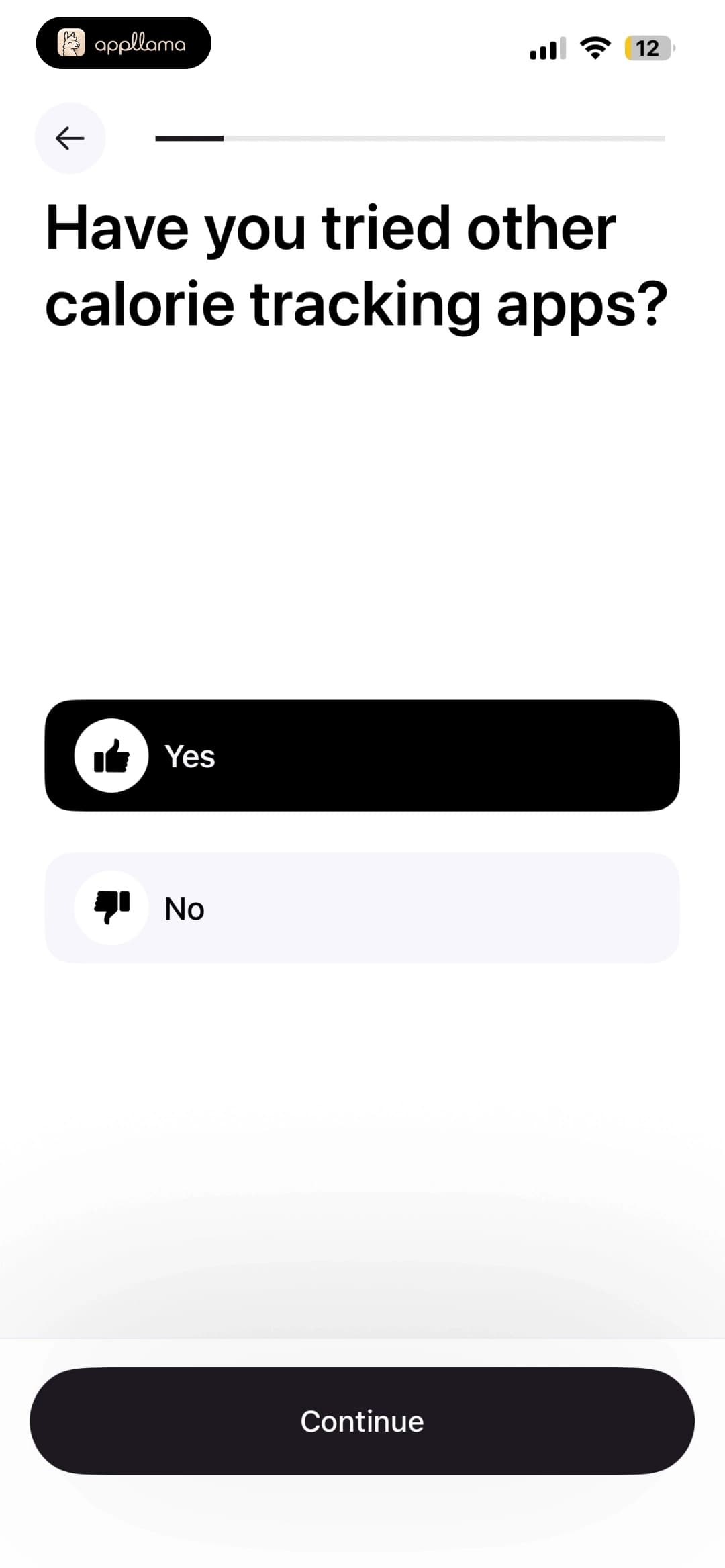 App Experience Question