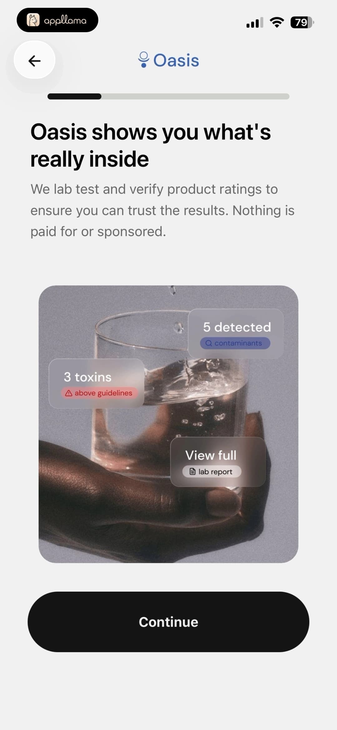 Onboarding Scan Info