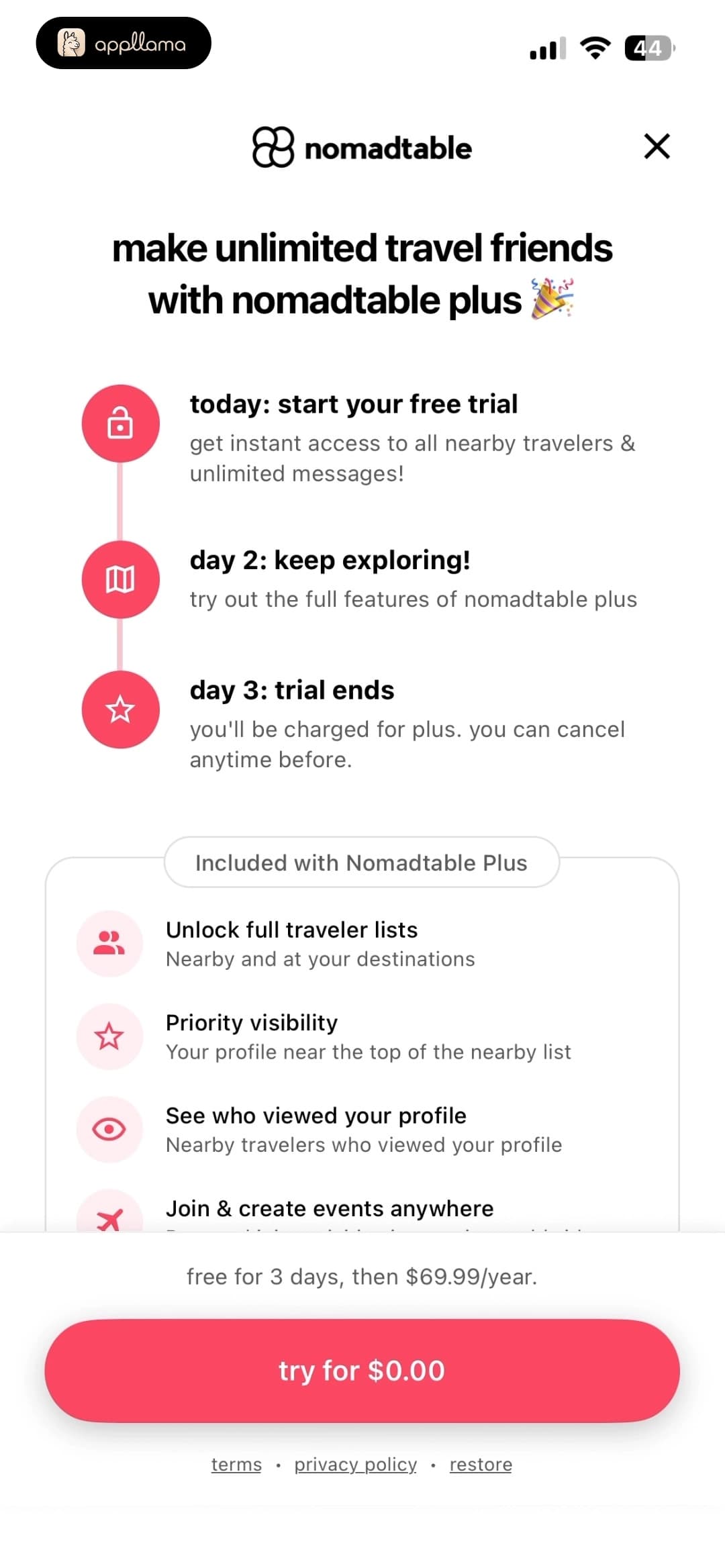 Invite Friends Paywall