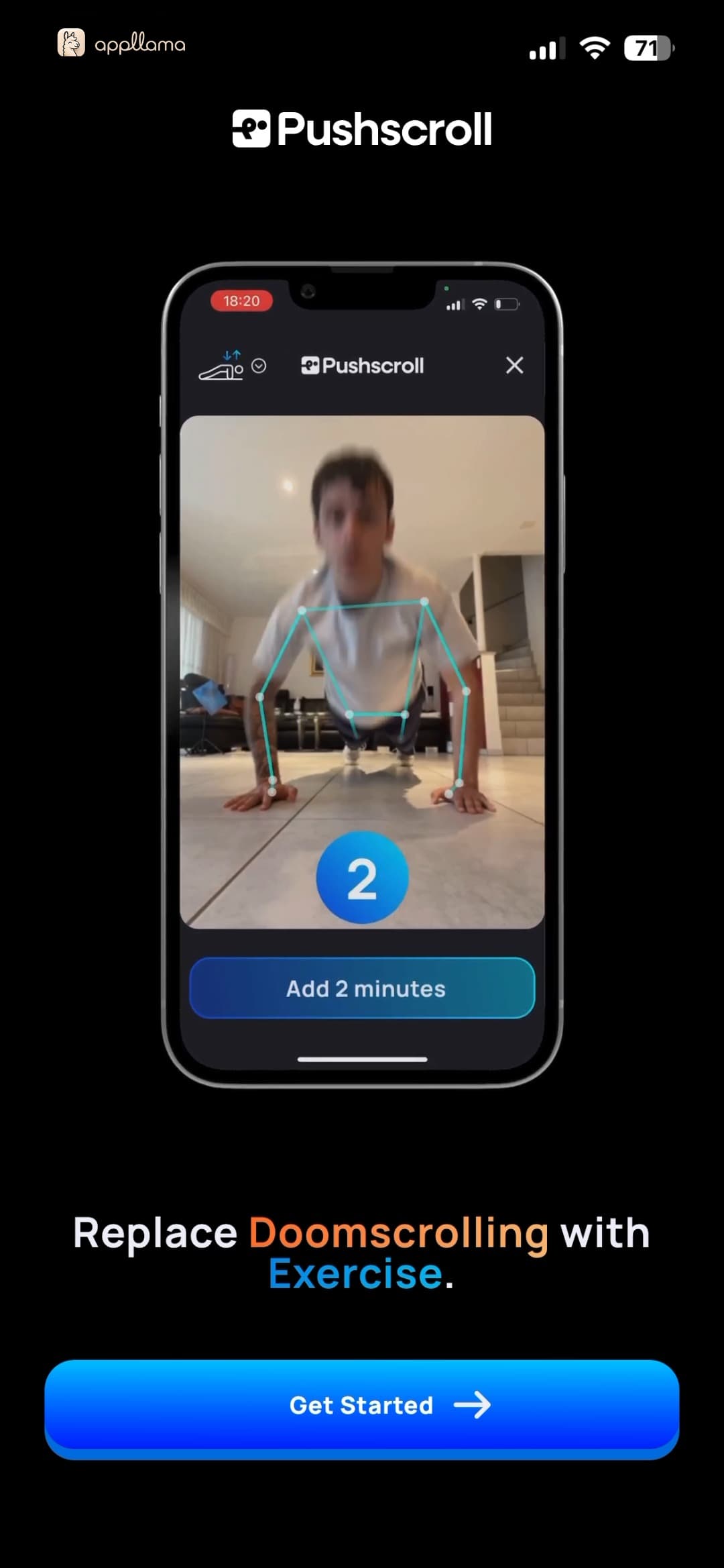 Pushup Camera Counter