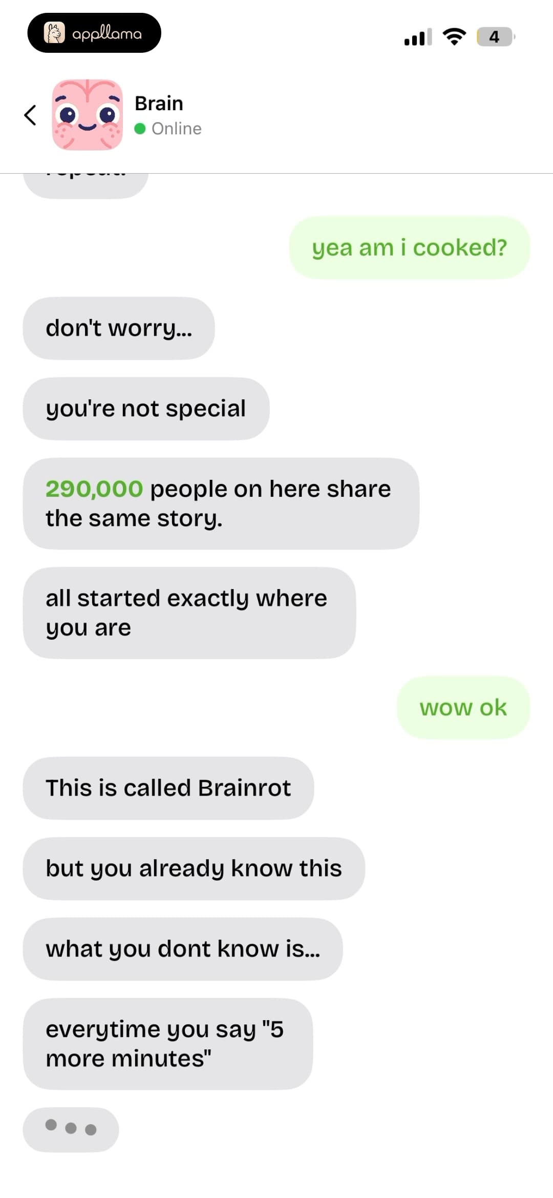 Chat Scenario