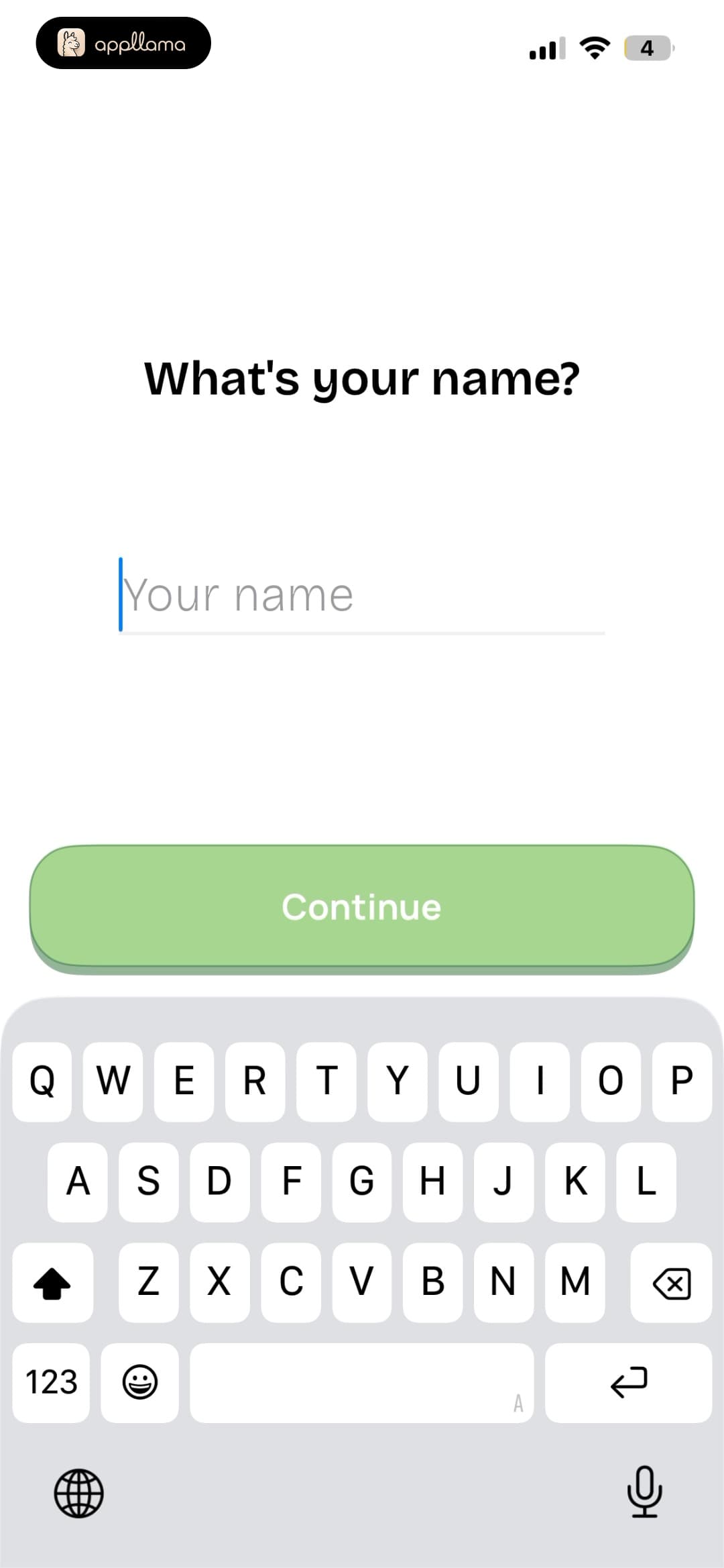 Name Entry