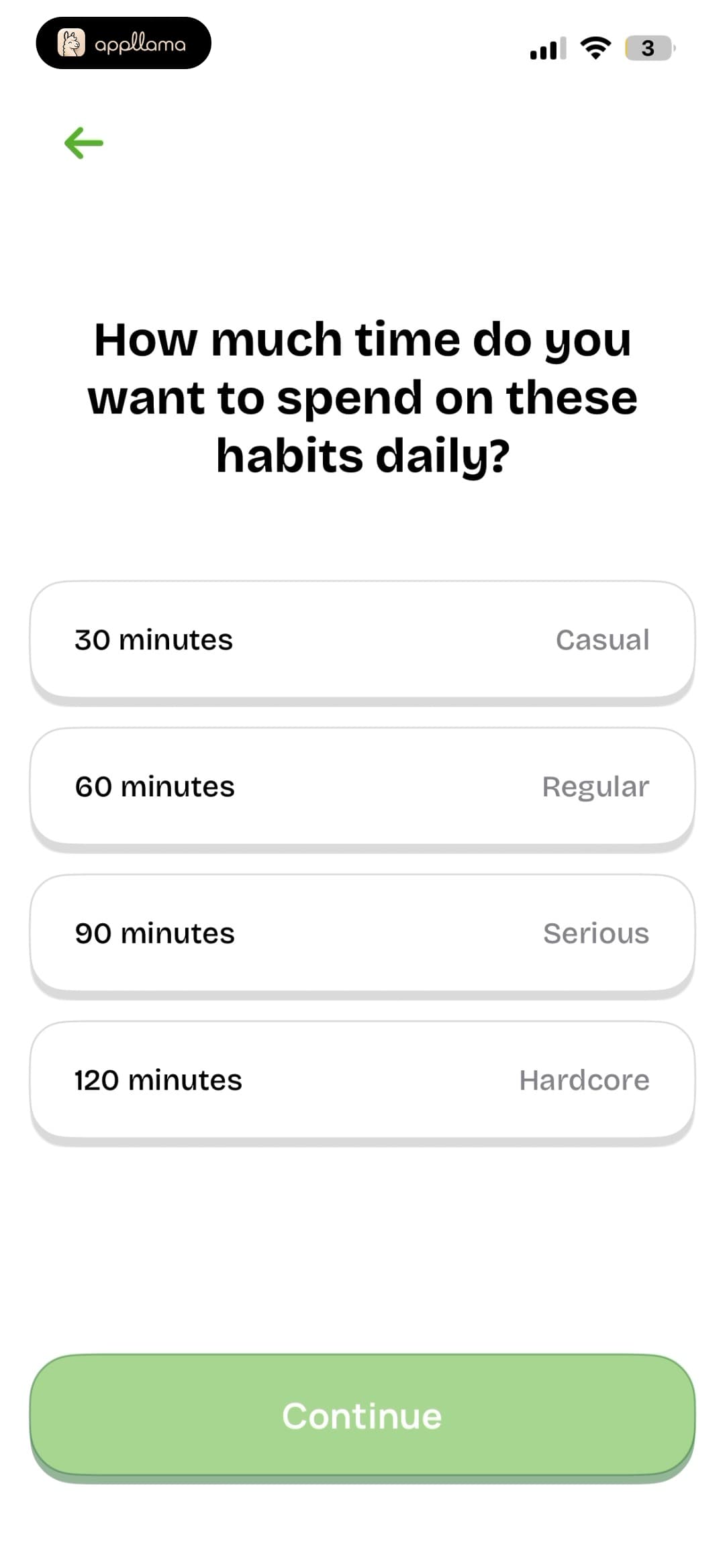 Daily Time Picker