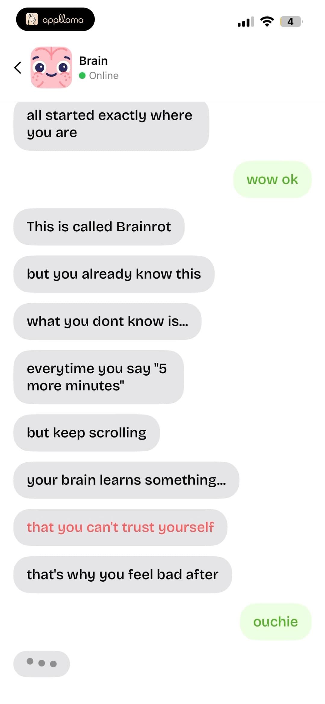 Chat Scenario