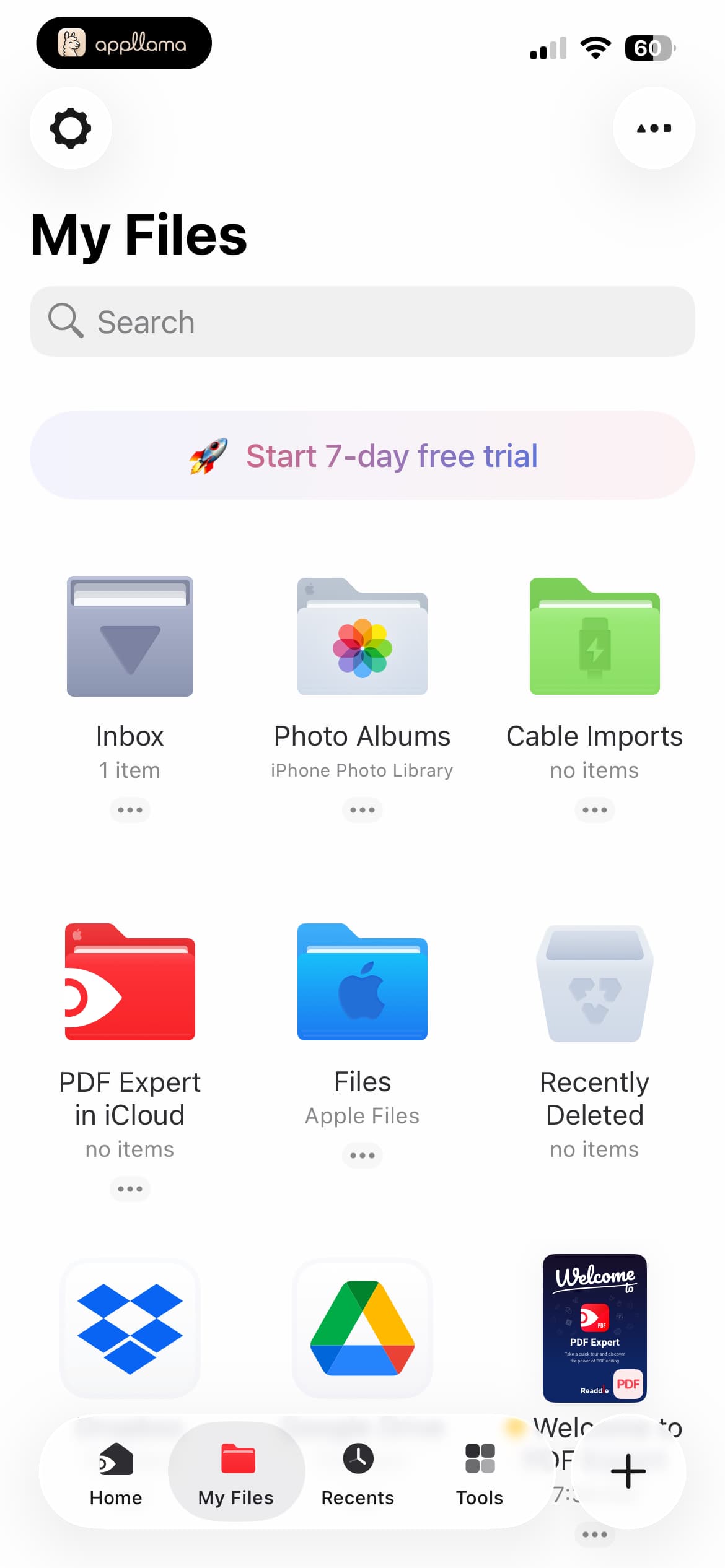 My Files