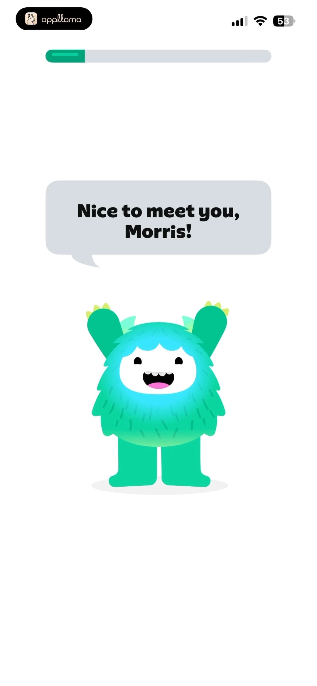 Mascot Greeting