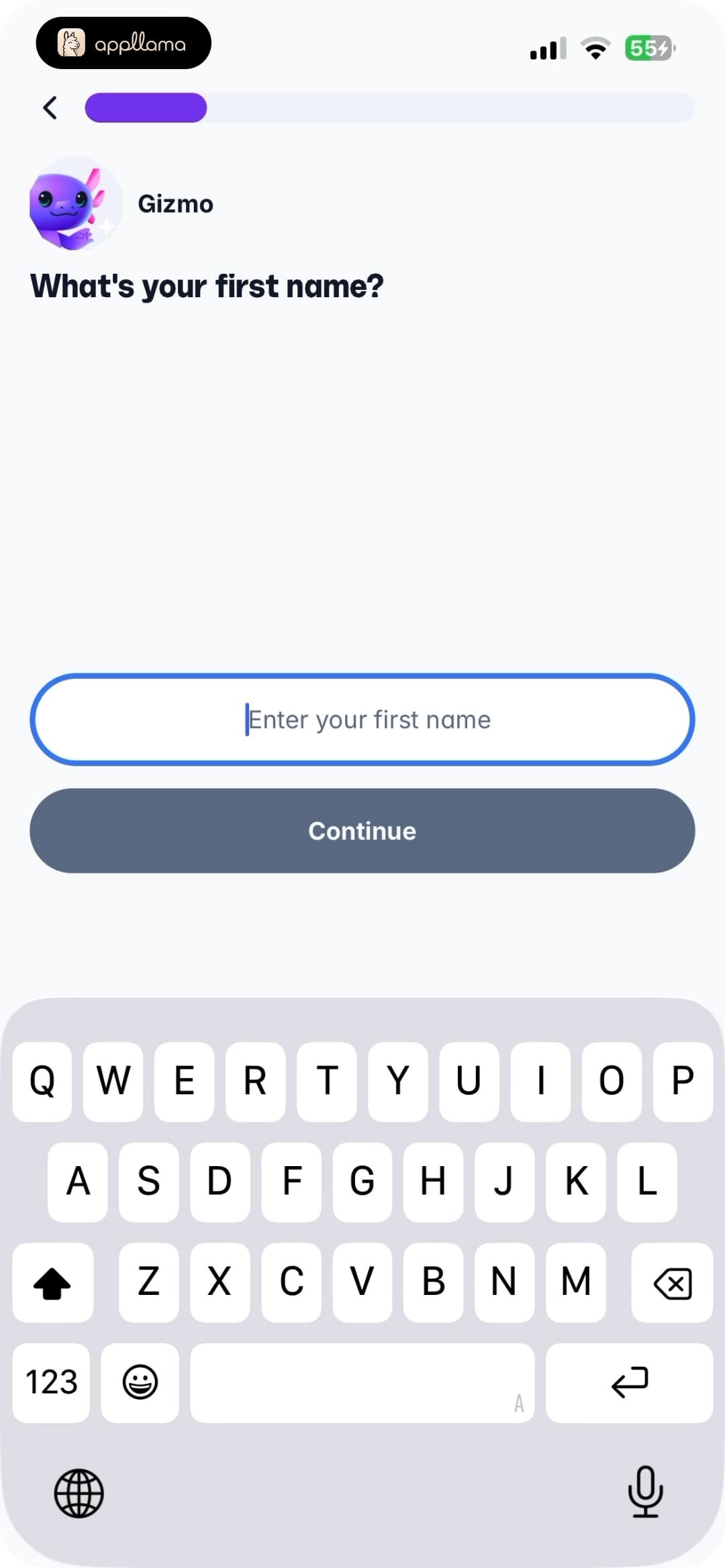 Name Entry