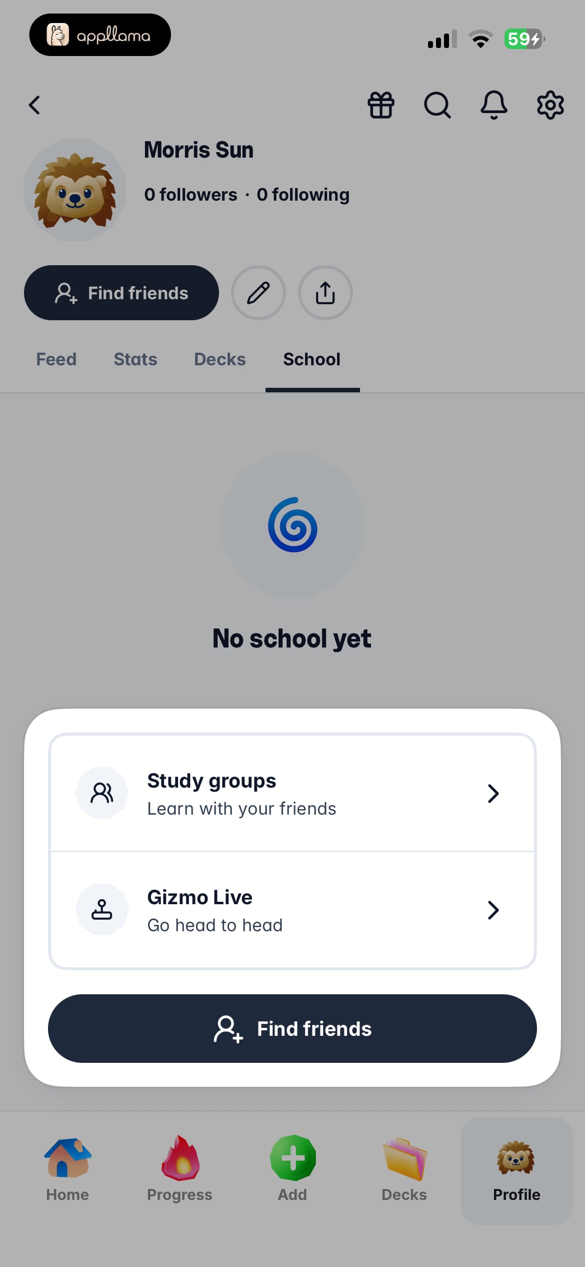Friend Add Sheet