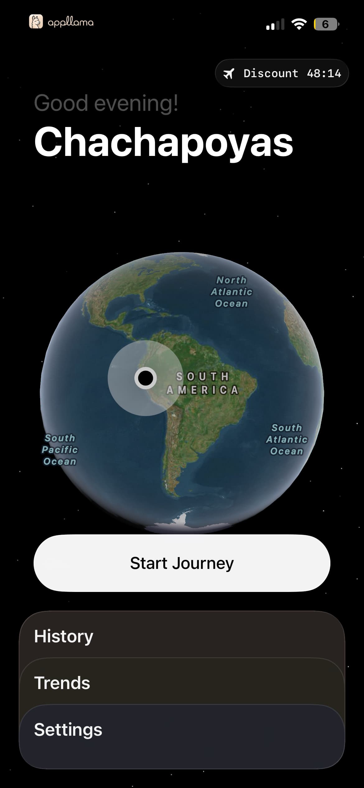 Home Globe View