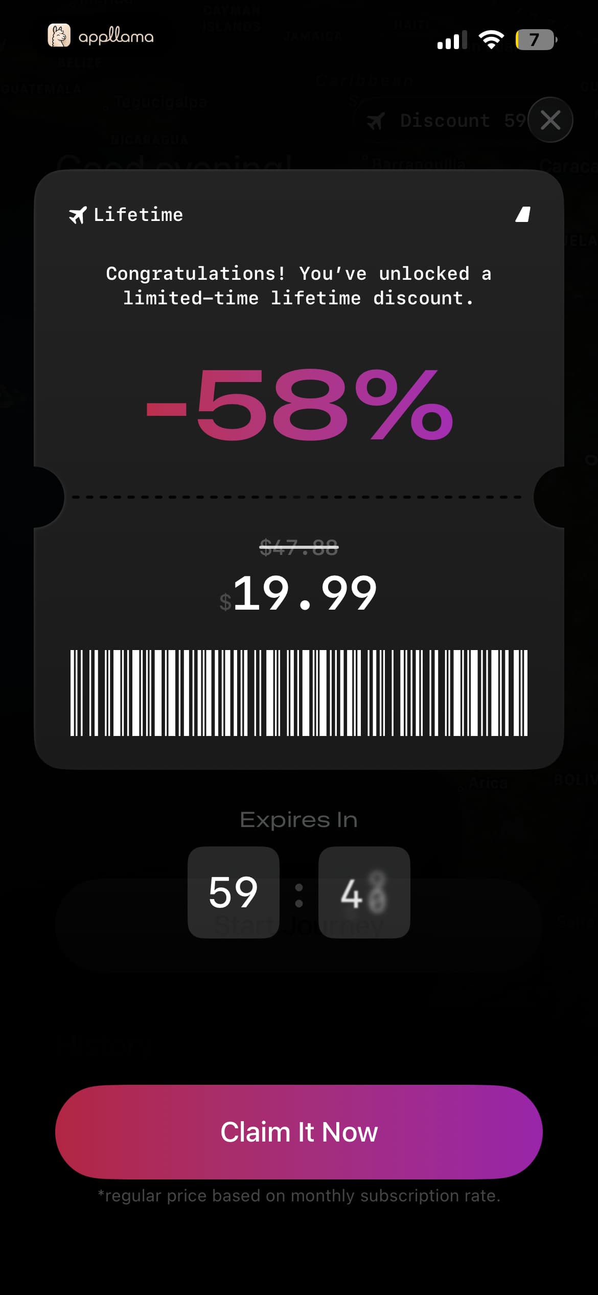 Discount Offer