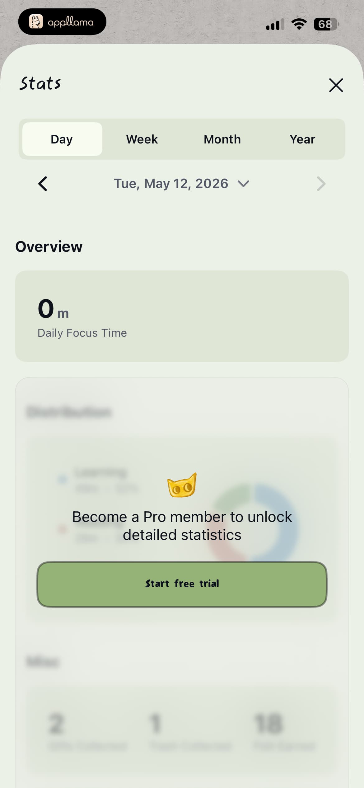 Stats Trial Lock